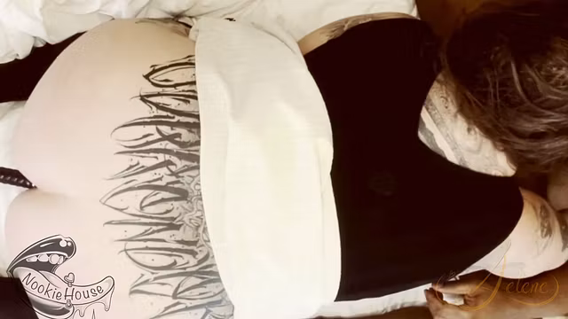 Alt interracial amateur couple gets their freak on