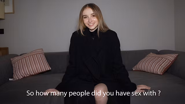 She Never Did This Before