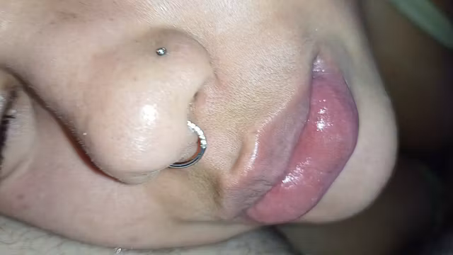 facial masturbation with cum on the face🍌🤤🥛🤌💦😋🥛