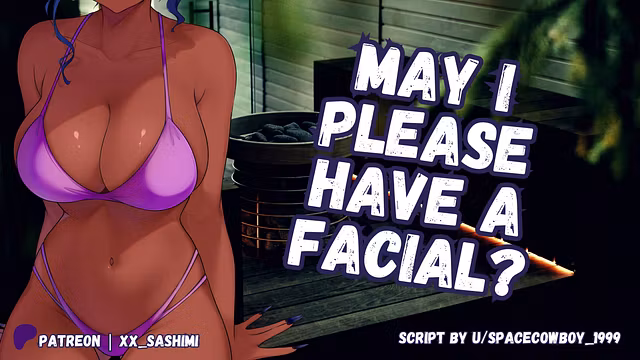 Sensual Sauna Sex With Your Scalding Hot Girlfriend  ASMR Roleplay