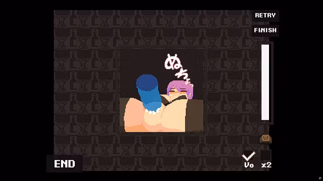 【H GAME】BunnyBarTalk♡ドットHアニメーション Part⑤ エロアニメ｜Dot pixel｜Hentai｜Anime