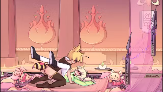 MAX THE ELF : ( ANIMACION ) _ FUTANARI CHICAS - HERMANASTRA me MOJO EL CULO DE LECHE