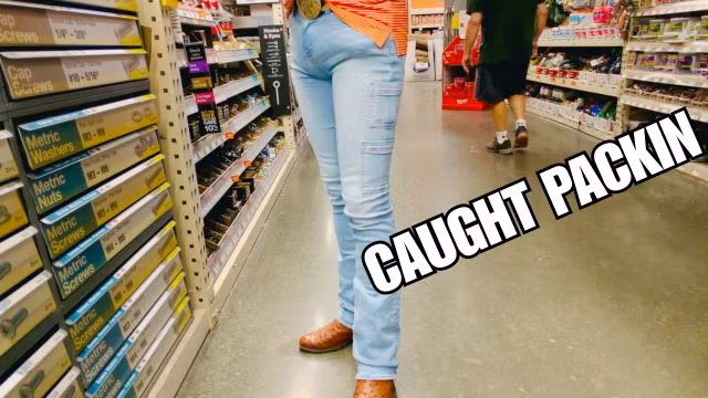 Cocks In The Wild S2:E9 Pt 1 – Big Cowboy Bulge Turning Heads at Home Improvement Store