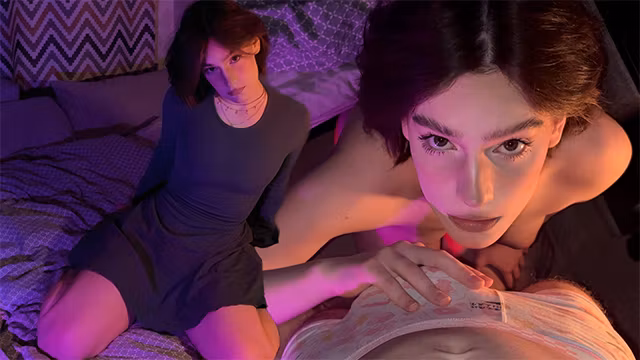 Beauty in a Short Dress Craves to Get a Big Cock. Sweet Moans and Shaking Orgasm during Perfect Romantic Sex
