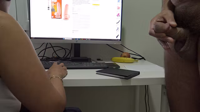 I caught my horny stepmother ordering sex toys online