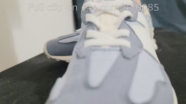 LittleShoes - Cock Crush New Balance 327 Size 34 Preview POV
