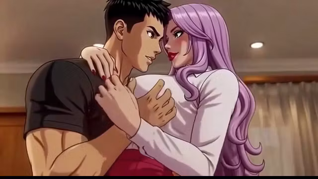 Stepmom feel horny and fucked by stepson