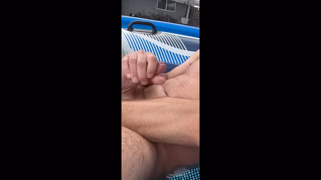 savage strokes build heat deep in secluded pool