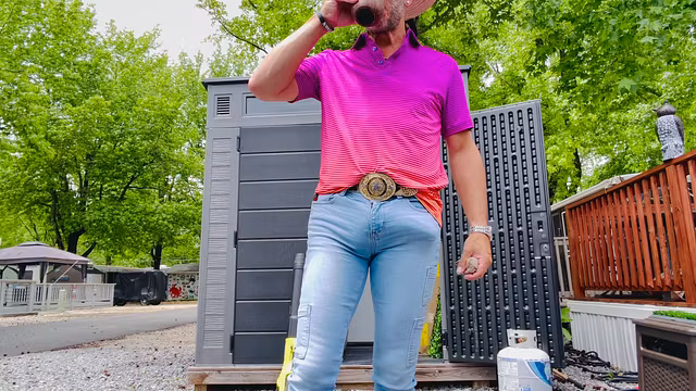 Cocks In The Wild S2:E9 Pt 3 – Hung Cowboy Packin’ at the Campground in Tight Jeans - POV