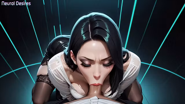 Blowjob Hot girl give you Ai generated