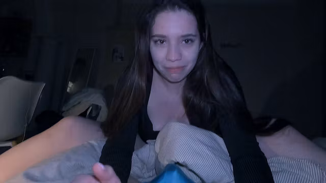 A fun sleepover at a friend's house ended in wild sex
