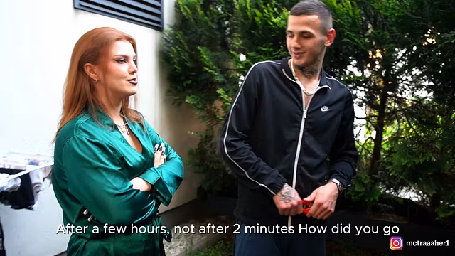 I'm working in a rich Polish woman's garden while her husband is on vacation I'm going to fuck her in the pussy