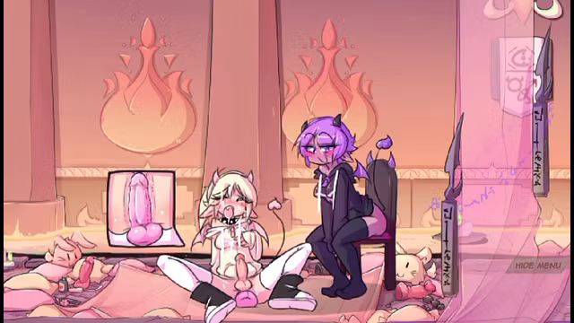 MAX THE ELF GAME : ( ANIMACIÓN ) _ FEMBOY SEXO _ SUMISA PARA COGER RICO - LE RELLENE EL CULOTE A HERMANASTRA PORQUE DESCUBRÍ QUE ES MUY SUMISA COGIEND