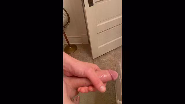 Nothing But Dirty Talk From Me, Edged cock is fully ready for you as I keep stroking this entire length. I know what we should do next…😈