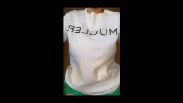 Slim waist but a lot of boob to grab