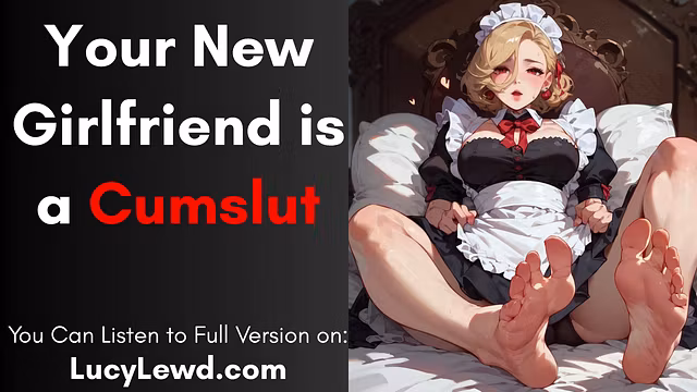 Your New Girlfriend is a Cumslut - ASMR Audio