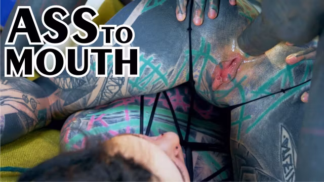 Hardcore Tattoo Threesome with Massive Ass Gapes