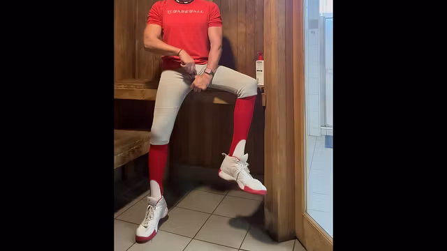 Alpha fun in the sauna with JockDad87 part 7