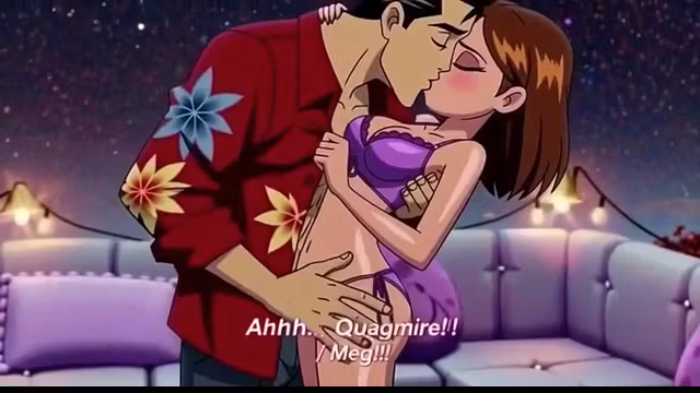 MEG GRIFFIN & QUAGMIRE YACHT PASSION - Steamy 3D Anime Romance