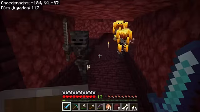 Exploramos las Fortalezas del Nether OwlCraft🦉 EP18