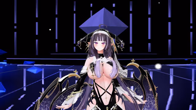 KPop Nude Dance  Elf VTuber Hentai MMD  Galileo