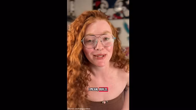 Curly Redhead Beauty Says Size Doesn't Matter!