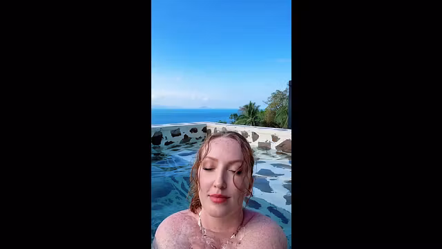 Skinny Dipping in the Pool