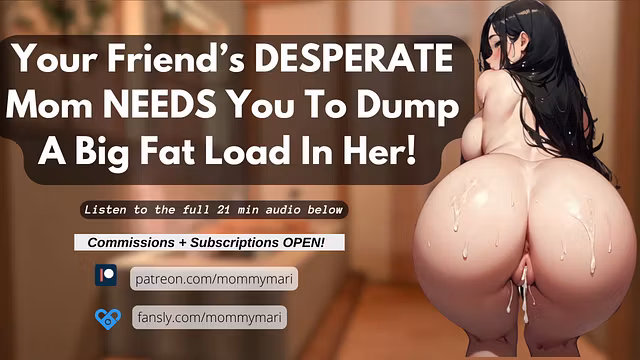 Your Friend’s DESPERATE Mom NEEDS You To Dump A Big Fat Load In Her!