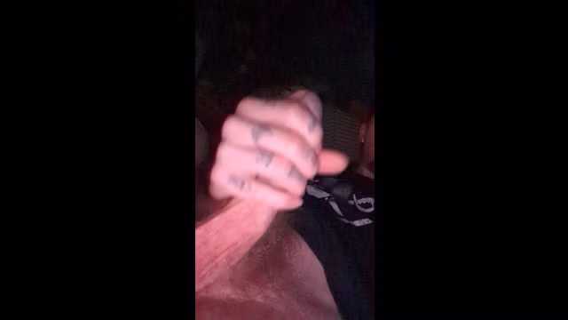 Late Night Stroking My Cock