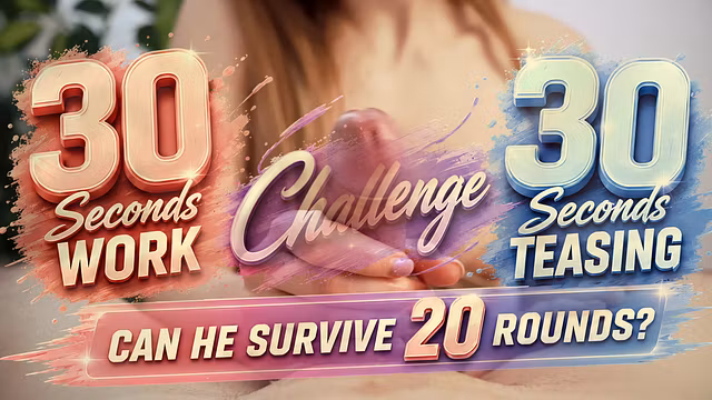 Jerk Off Challenge: Impossible for Him or for Her
