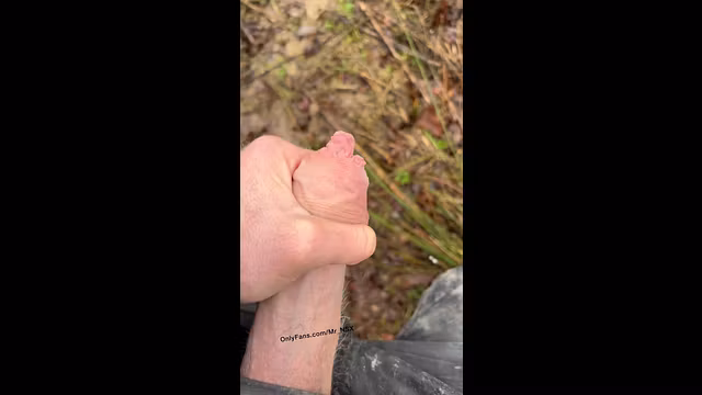 Out in a field and got horny.. made myself cum, frantically, with people nearby ✊🏻💦💦