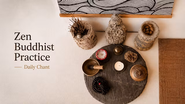 2026/06/01 - Zen Buddhist Practice - Daily Chant