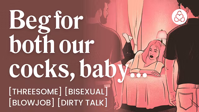 ASMR Audio Porn: Bisexual Male Shower Fuck Turns Into MMF Threesome – Foreplay, Blowjob & Dirty Talk – Erotic Audio Story for Women