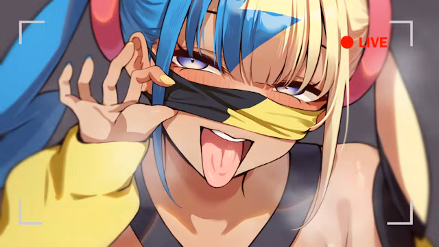 Your Favorite Pokemon Streamer is a Cam Slut! (Canari Ver.)