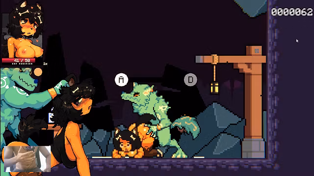 CUTE CATGIRL MATING WEREWOLVES - GAME STRUGGLES