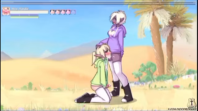 Max the ELF : ( animacion ) _ FUTANARI sexo - hermanastra me pide que le muestre mi polla y se moja cuando vio el tamaño