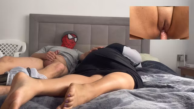 I lay down next to my stepmother and fucked her, she was not against fucking me.