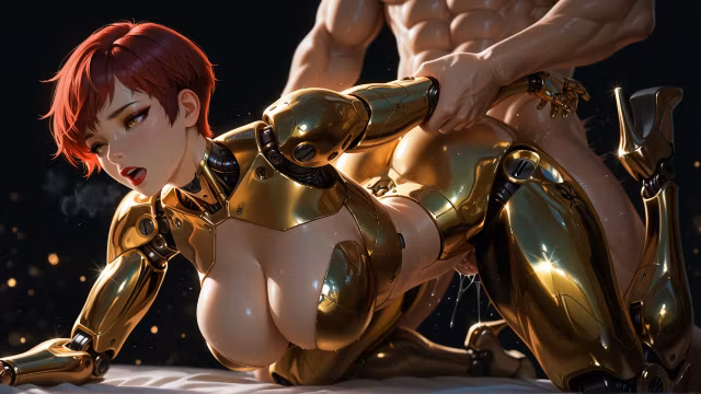 Rough Sex With A Redhead Sex Bot Beauty - ATKINS HEAVEN [AI]