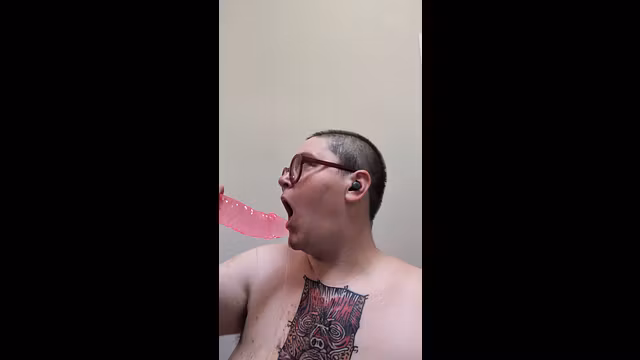 Puke hardcore oral dildo bbw