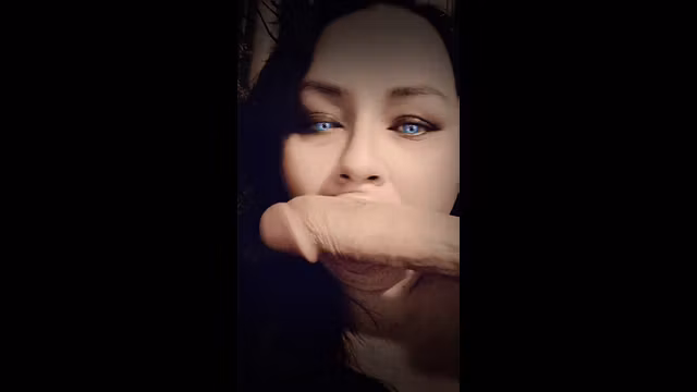 Running my mouth over my toy