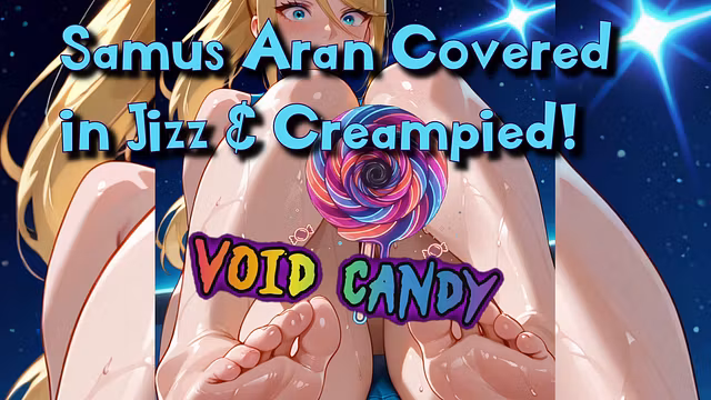 Breeding Samus Aran Covered in Cum Massive Creampie Wet Pussy and Moaning ASMR