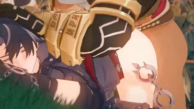Wriothesley x NPC - Genshin Impact Hentai Animation