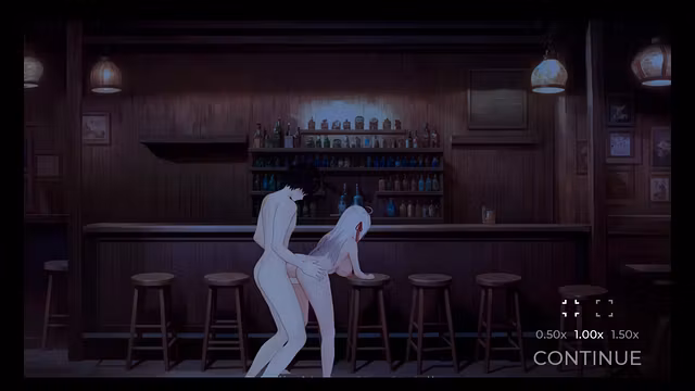 The stepsister is seduced by her stepbrother while they're watching a movie, and he gives her a creampie(Part1)(Cartoon Characters Sex Video)