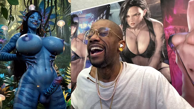 Thicc Breast Transgender Na’vi Teasing, Transgender Marge Acting Like A Slut, Futuristic Trans Girl With A Hard Cock, Cute Trans Demon, AI Generated