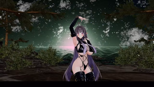 Twice One Spark Hentai MMD  Elf VTuber Nude Dance