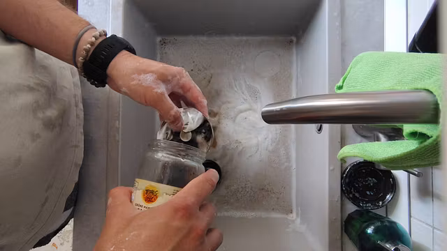 Doing TheM Stinky Dishes and Cleaning The Sink