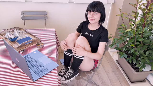 Virgin petite Russian college girl 18 touch her pussy studing penis anatomy