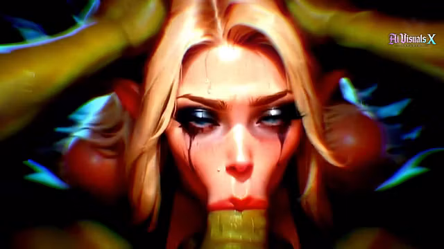 BIG ASS Elf Gets POUNDED by Orc Monster Cock — ASMR Anal & Blowjob Loop (4K AI Animated)