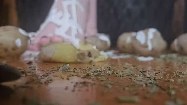 ASMR Foot Food Crush- Loaded PotaTOES!