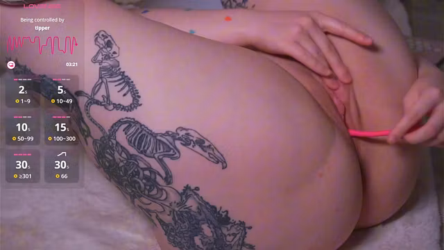 I cum from the way he controls my interactive vibrator - NesThiccDuo